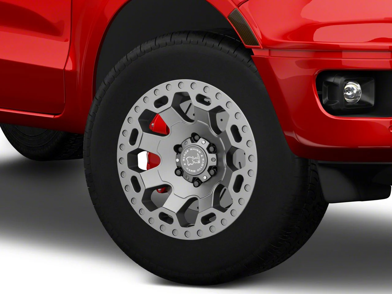 Black Rhino Warlord Matte Gunmetal 6-Lug Wheel; 18x9; -12mm Offset (19-23 Ranger)
