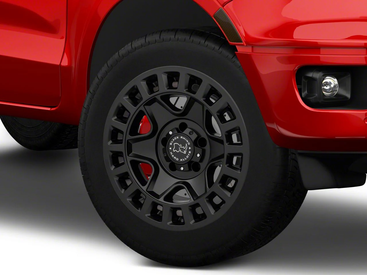 Black Rhino York Matte Black 6-Lug Wheel; 20x9; -12mm Offset (19-23 Ranger)