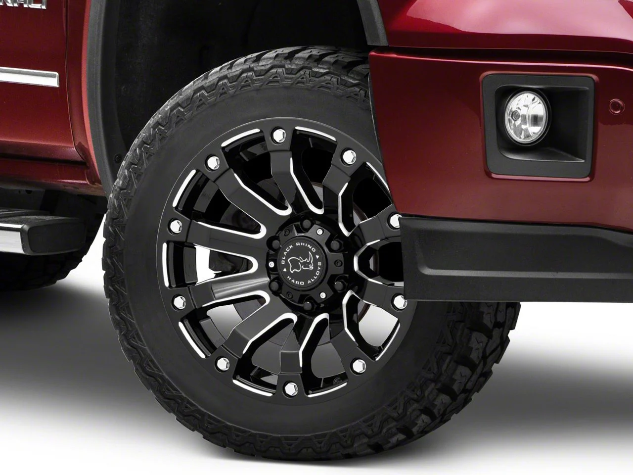 Black Rhino Selkirk Gloss Black Milled 6-Lug Wheel; 20x9; 12mm Offset (14-18 Sierra 1500)