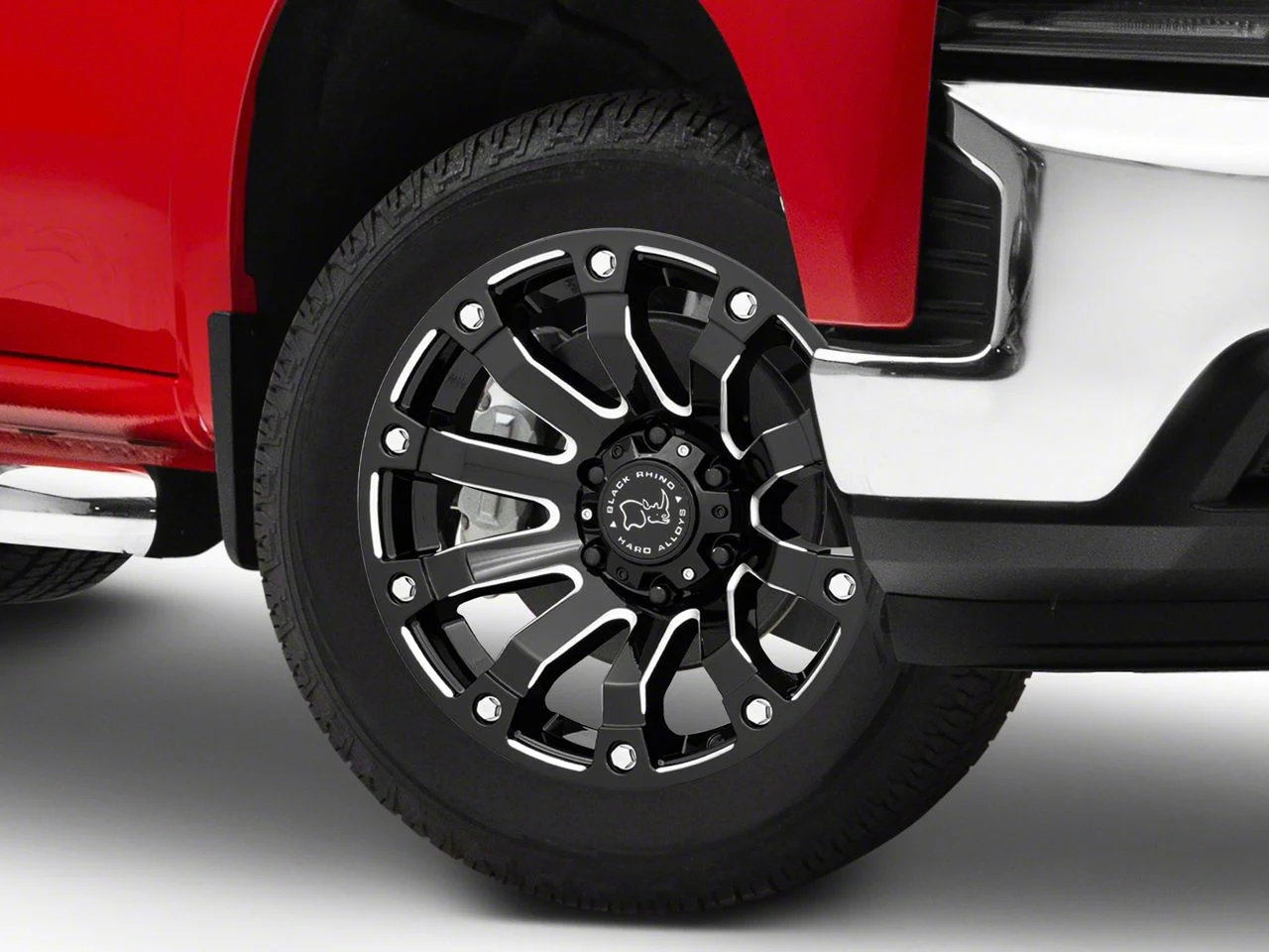 Black Rhino Selkirk Gloss Black Milled 6-Lug Wheel; 20x9; 12mm Offset (19-26 Silverado 1500)