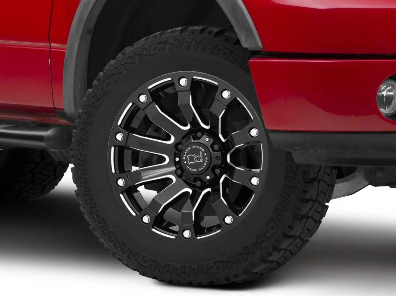 Black Rhino Selkirk Gloss Black Milled 6-Lug Wheel; 20x10; 0mm Offset (04-08 F-150)