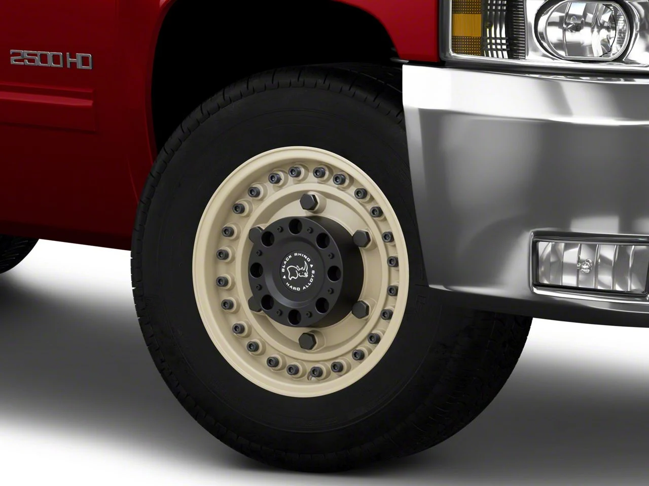 Black Rhino Armory Desert Sand 8-Lug Wheel; 17x9.5; 6mm Offset (07-10 Silverado 2500 HD)