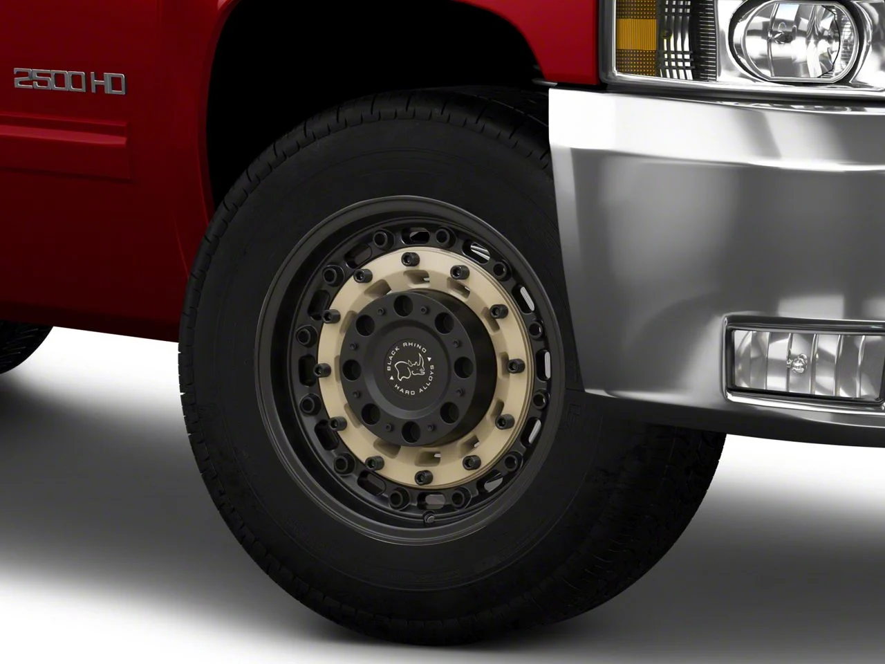 Black Rhino Arsenal Sand on Black 8-Lug Wheel; 18x9.5; -18mm Offset (07-10 Silverado 2500 HD)