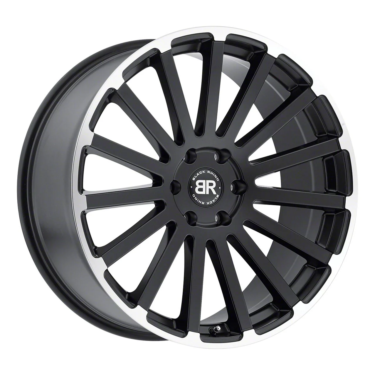 Black Rhino Spear Matte Black Machined 6-Lug Wheel; 22x9.5; 30mm Offset (09-14 F-150)