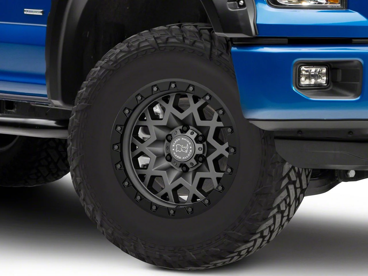 Black Rhino Sprocket Matte Gunmetal with Gloss Black Face 6-Lug Wheel; 17x9.5; 6mm Offset (15-20 F-150)