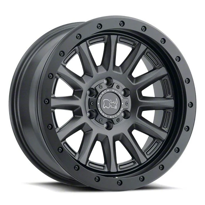 Black Rhino Dugger Gunblack 6-Lug Wheel; 20x9; 0mm Offset (21-26 Tahoe)