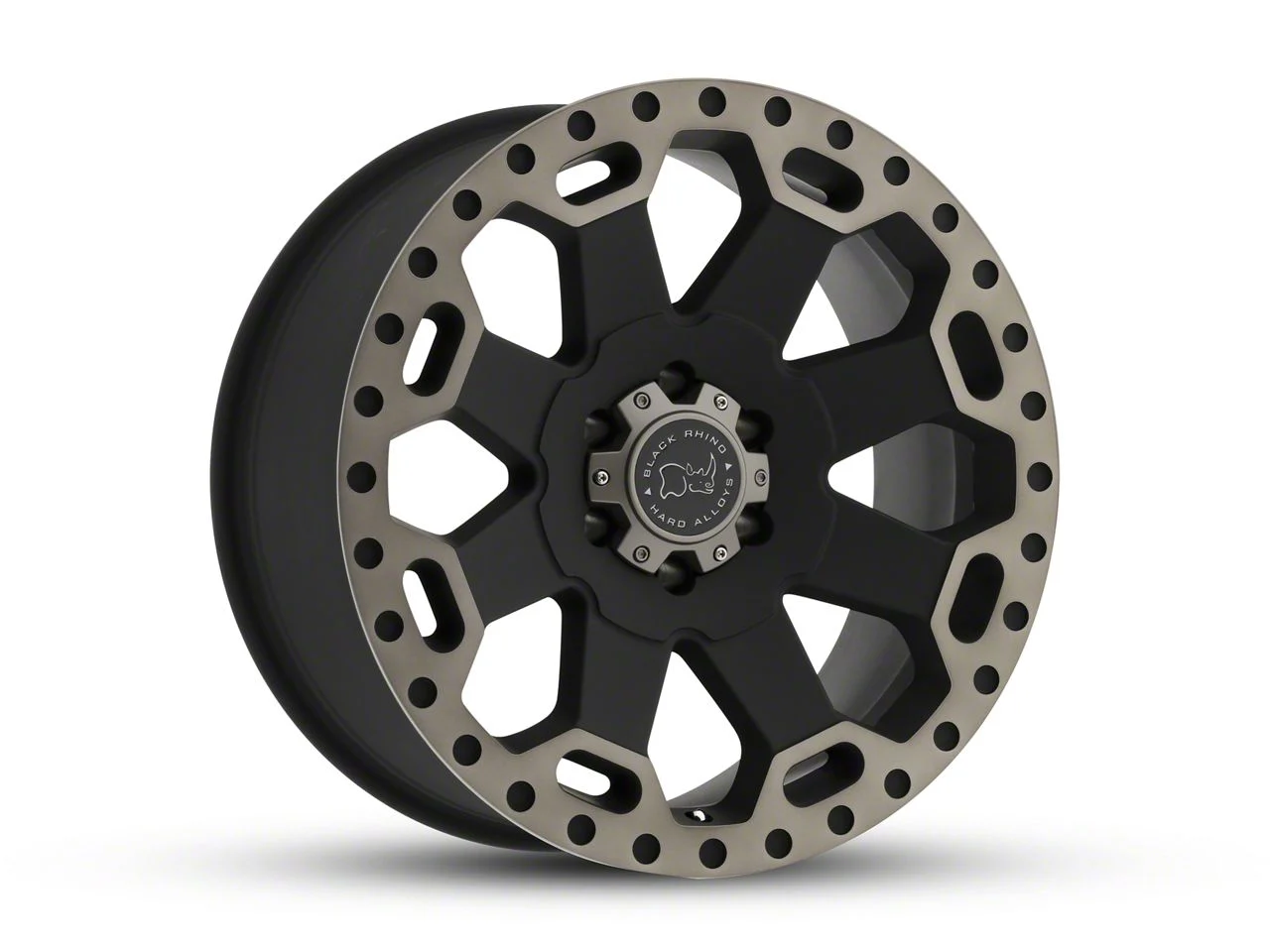 Black Rhino Warlord Matte Black with Machined Dark Tint Lip 5-Lug Wheel; 20x9; 0mm Offset (09-18 RAM 1500)