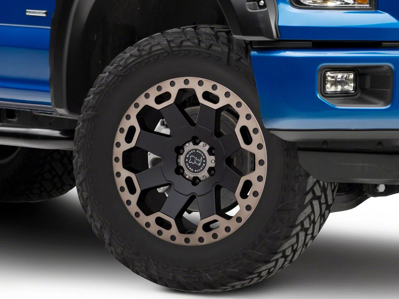 Black Rhino Warlord Matte Black with Machined Dark Tint Lip 6-Lug Wheel; 20x9; 12mm Offset (15-20 F-150)