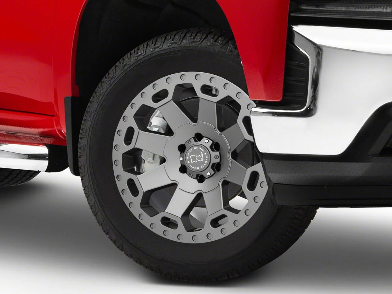 Black Rhino Warlord Matte Gunmetal 6-Lug Wheel; 20x9; 12mm Offset (19-26 Silverado 1500)