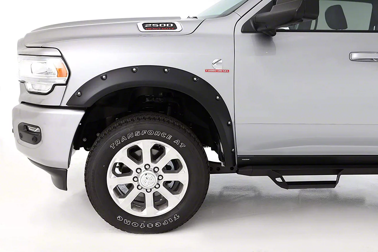Bushwacker Pocket Style Fender Flares; Matte Black (19-26 RAM 2500)
