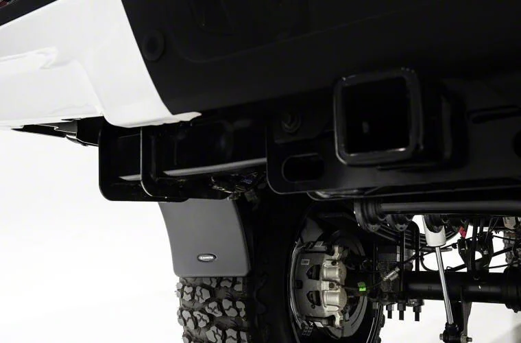 Bushwacker Trail Armor Mud Flaps for Bushwacker Pocket Style Fender Flares; Rear (17-22 F-250 Super Duty)