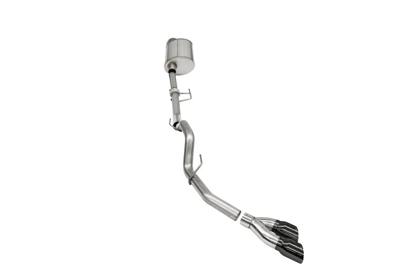Corsa 2021-2025 Ford F-150 Regular Cab/ 8in Bed 3.5L V6 Sport Cat-Back Single Side Exit-Black PVD