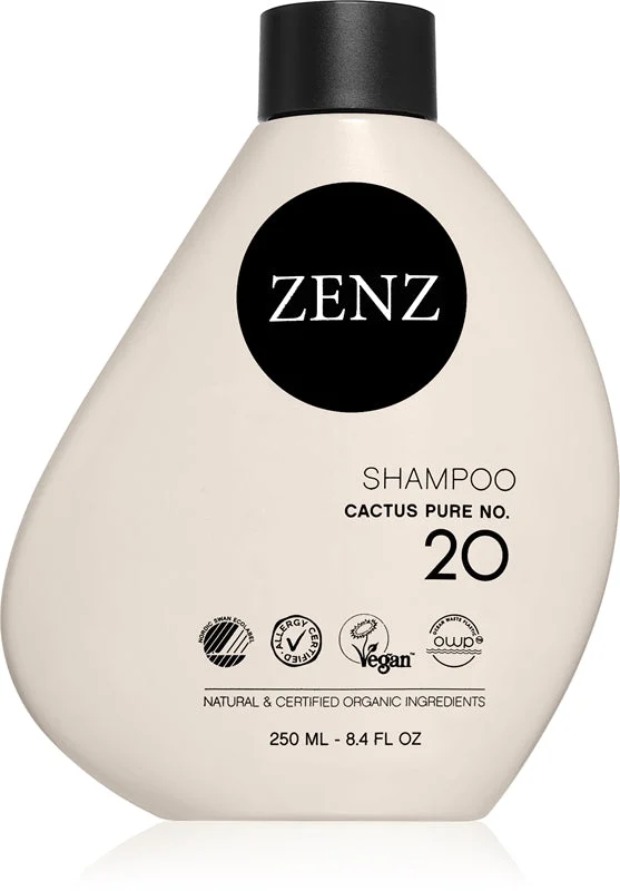 ZENZ Organic Cactus Pure No. 20 shampoo idratante adatto ai soggetti allergici 250 ml