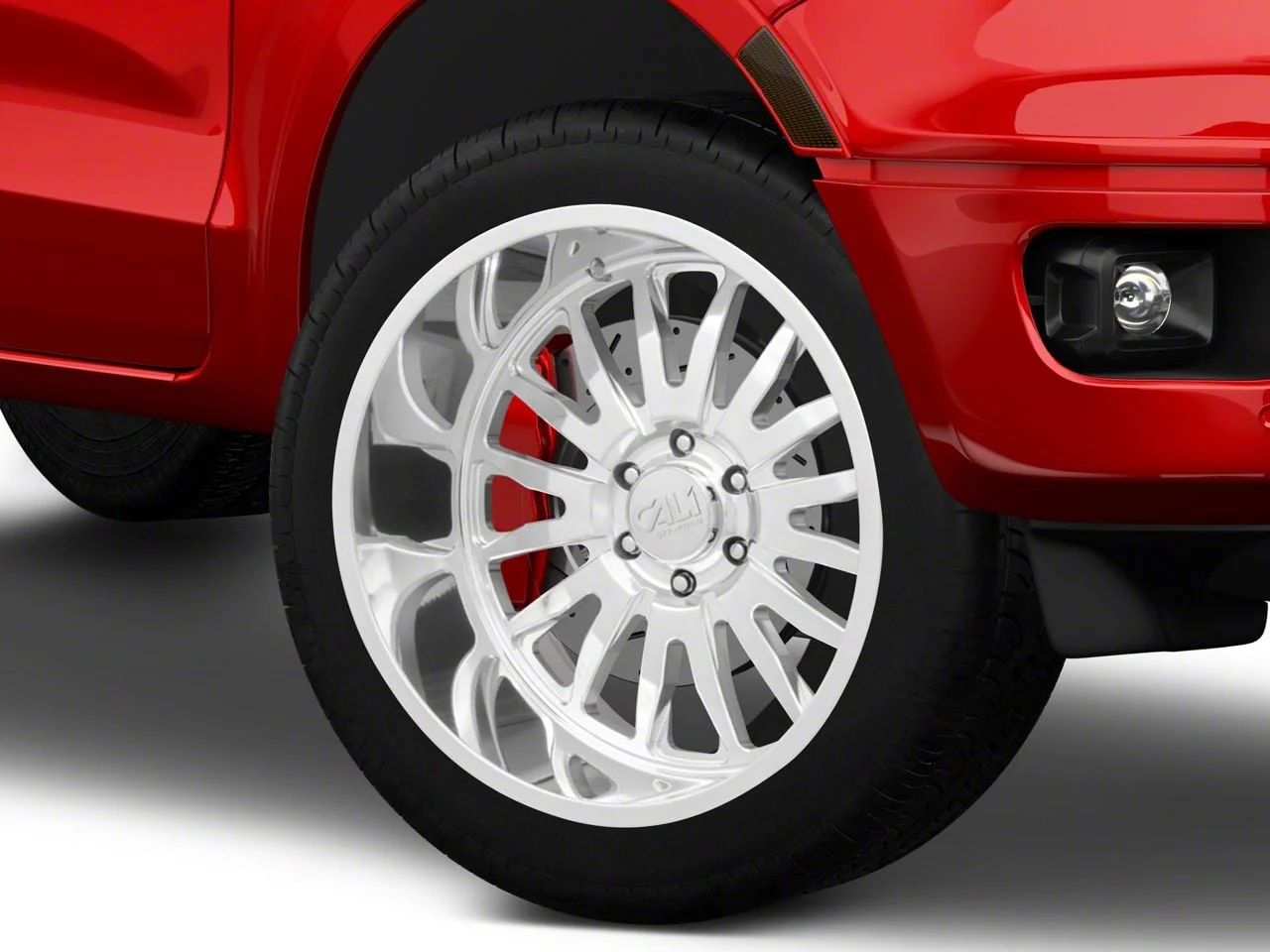 Cali Off-Road Summit Polished 6-Lug Wheel; 22x12; -51mm Offset (19-23 Ranger)