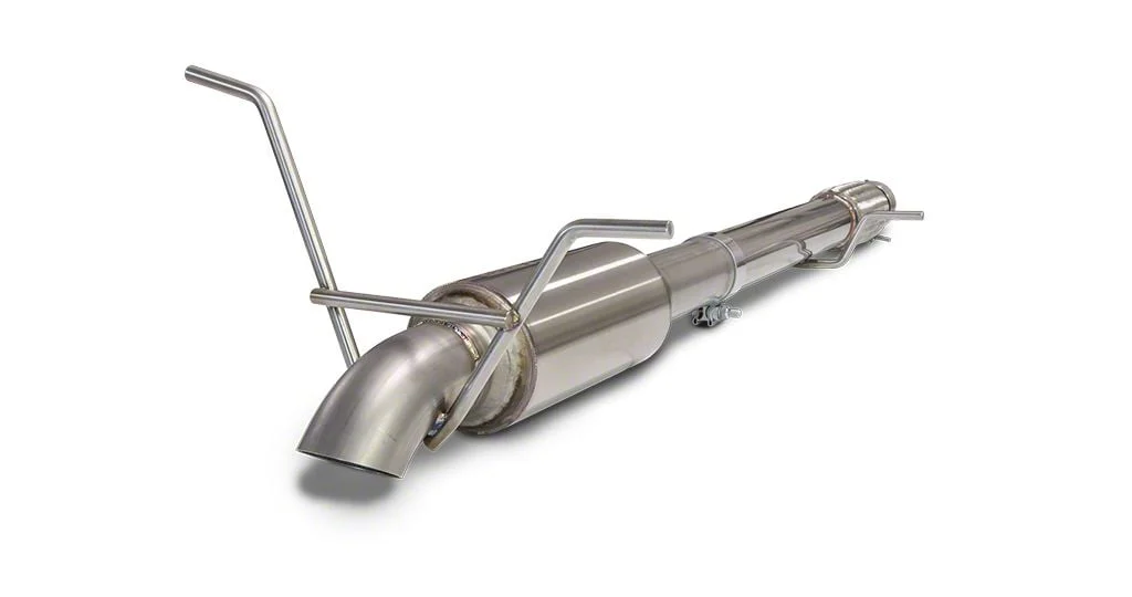 Carven Exhaust Competitor Series Dump Style Single Exhaust System; Turn Down (10-18 5.3L Sierra 1500)