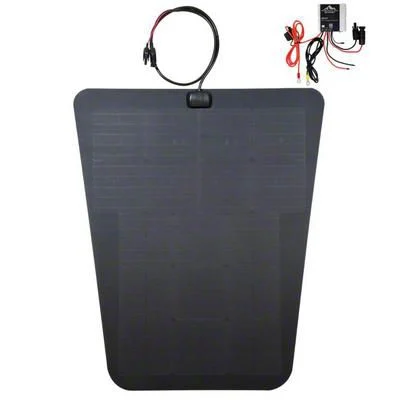 Cascadia 4x4 VSS Complete Hood Mounted Solar System; 85 Watt (15-20 F-150, Excluding Raptor)