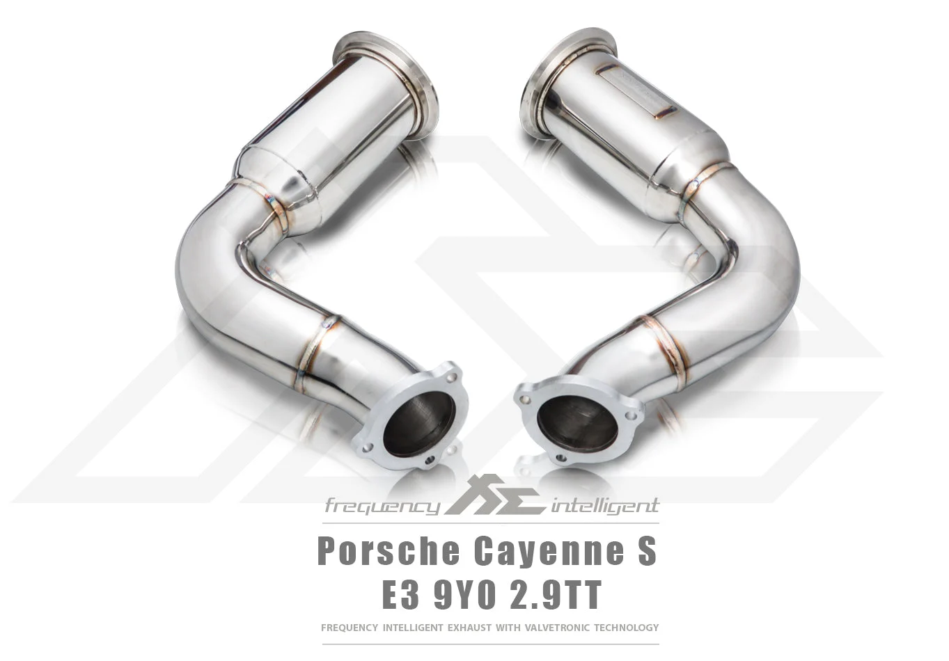 FI Exhaust Ultra High Flow Catless Downpipe For Porsche 9Y0 Cayenne S 2.9TT 2018-2021