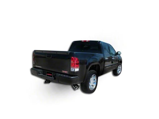 Corsa Performance Sport Single Exhaust System with Twin Polished Tips; Side Exit (07-13 4.8L Sierra 1500)