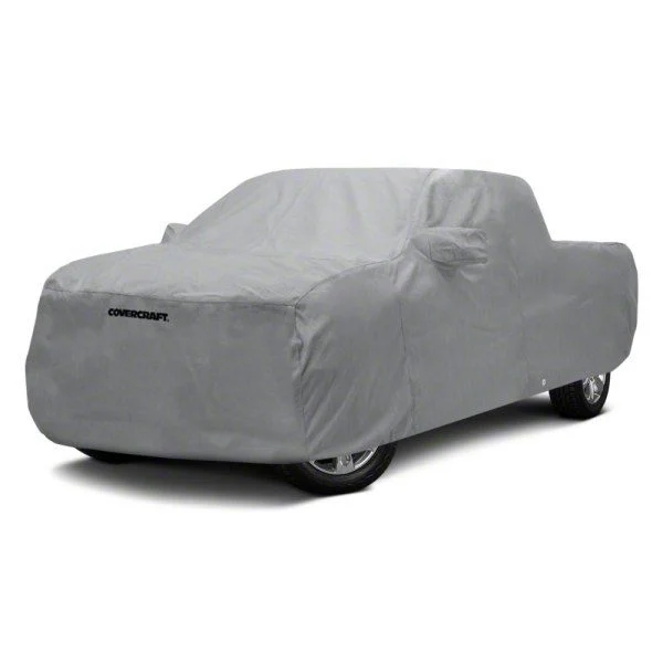 Covercraft Custom Car Covers 5-Layer Softback All Climate Car Cover; Gray (2009 F-150 SuperCrew w/ Flareside Bed & Standard Mirrors)