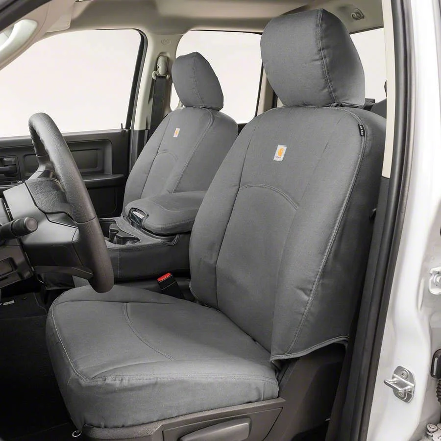 Covercraft SeatSaver Second Row Seat Cover; Carhartt Gravel (04-08 F-150 SuperCab, SuperCrew)