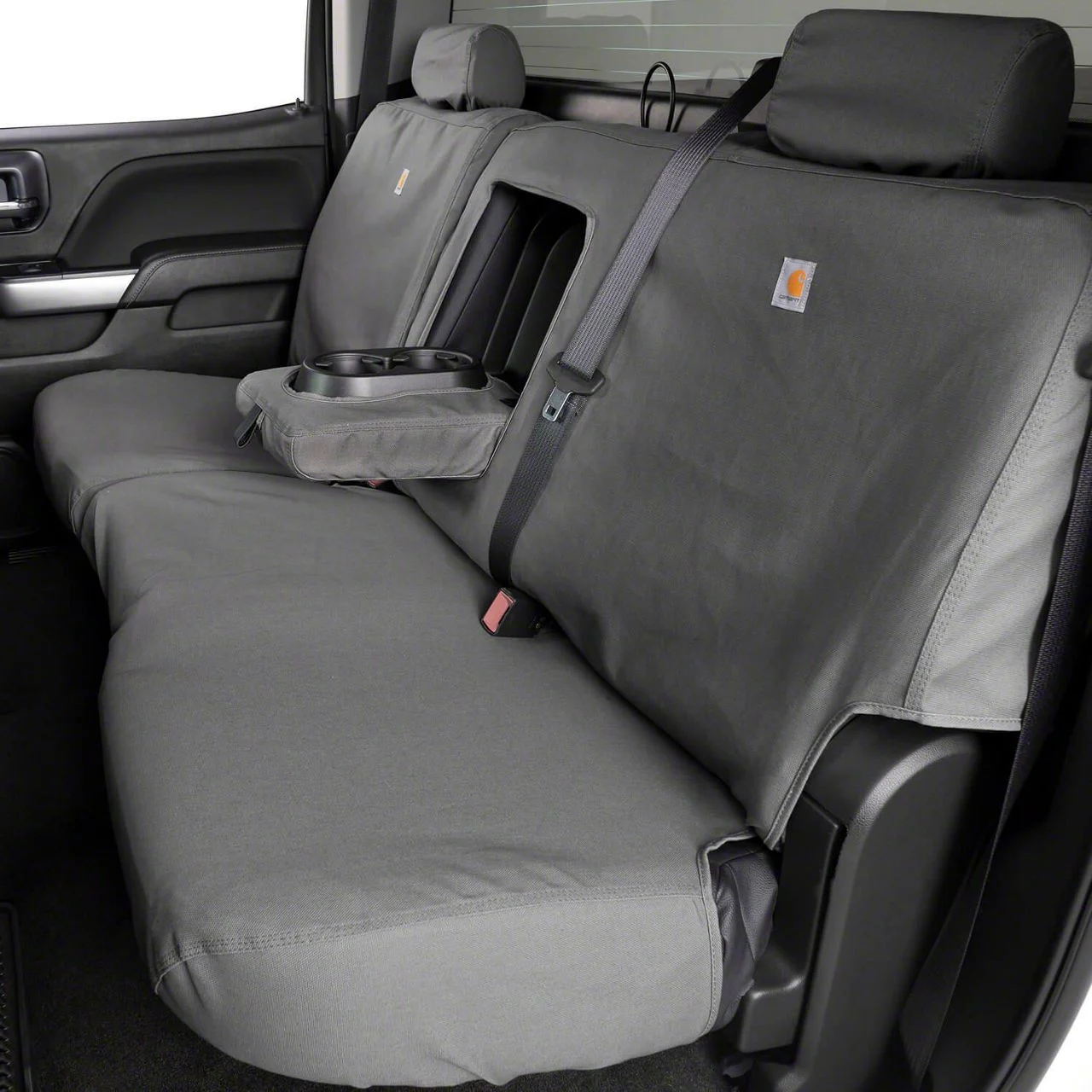 Covercraft SeatSaver Second Row Seat Cover; Carhartt Gravel (11-16 F-350 Super Duty SuperCrew)