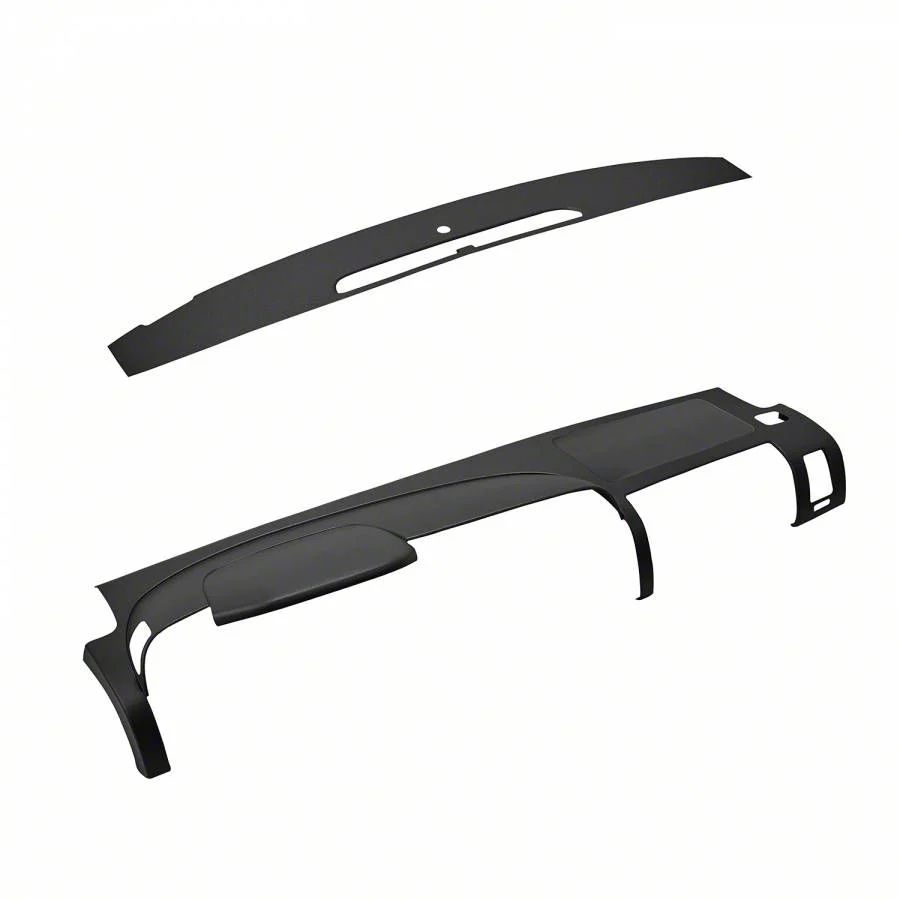 Dash Cover and Dash Vent Cover Kit; Dark Gray (07-13 Silverado 1500 LS, LT)