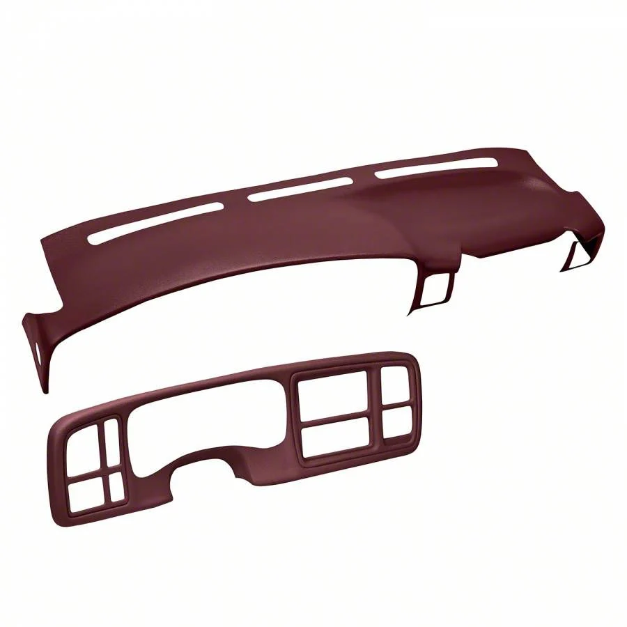 Dash Cover and Instrument Panel Cover Kit; Slate Gray (03-06 Silverado 1500 w/ Grab Handle)