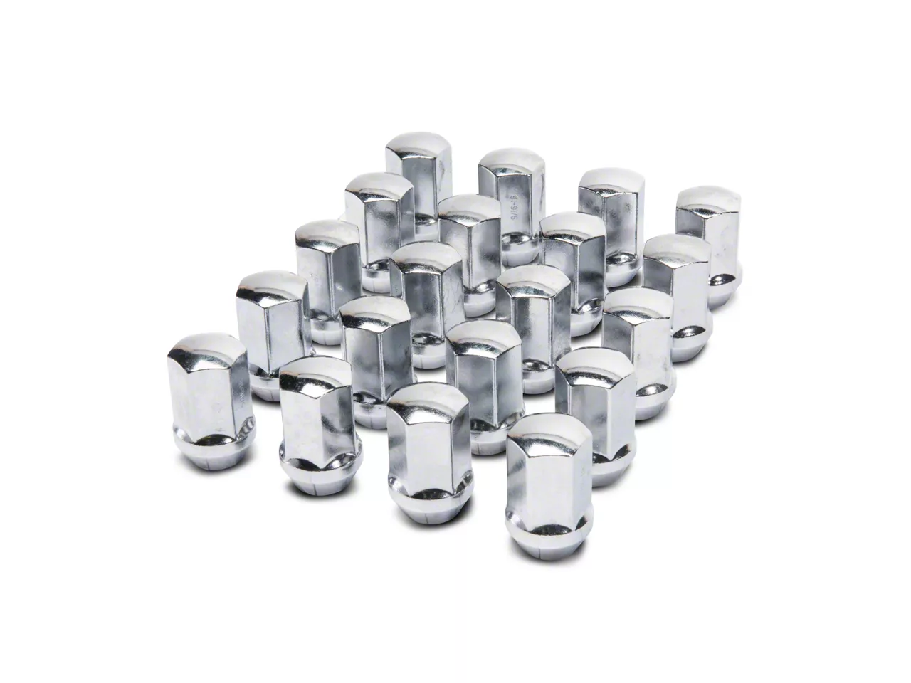 Chrome OEM Style Lug Nut Kit; 9/16-Inch; Set of 20 (02-11 RAM 1500)