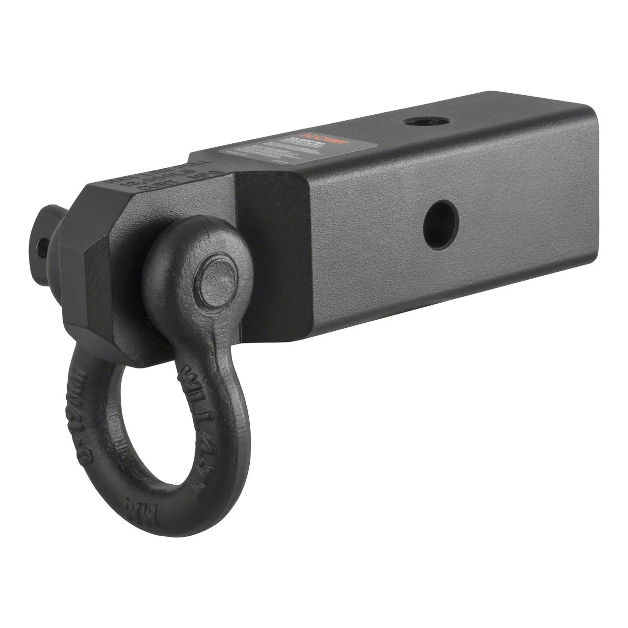2.50-Inch Receiver Hitch D-Ring Shackle Assembly (Universal; Some Adaptation May Be Required)