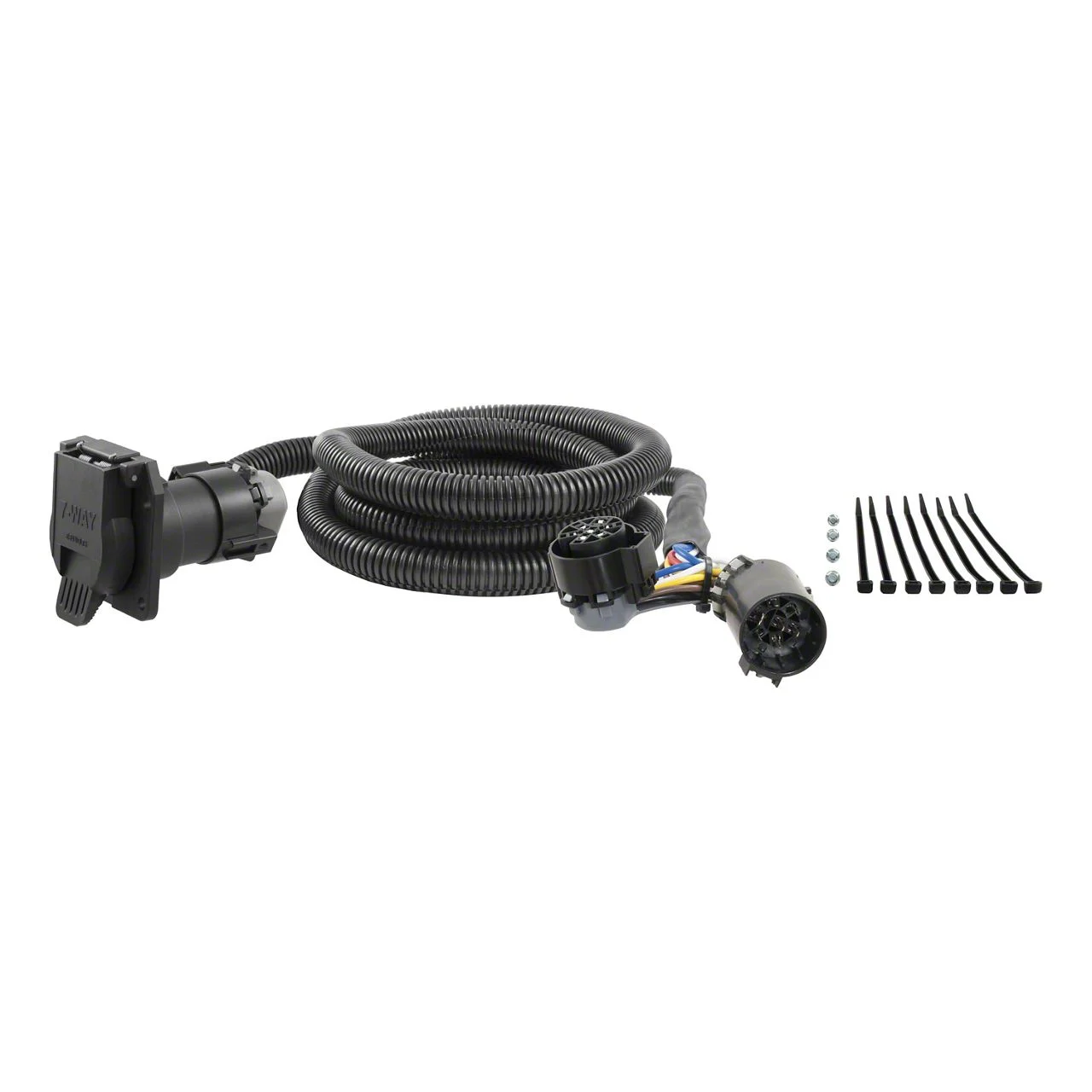 7-Foot 5th Wheel/Gooseneck Hitch Wiring Harness with 7-Way Connector (15-26 F-150)