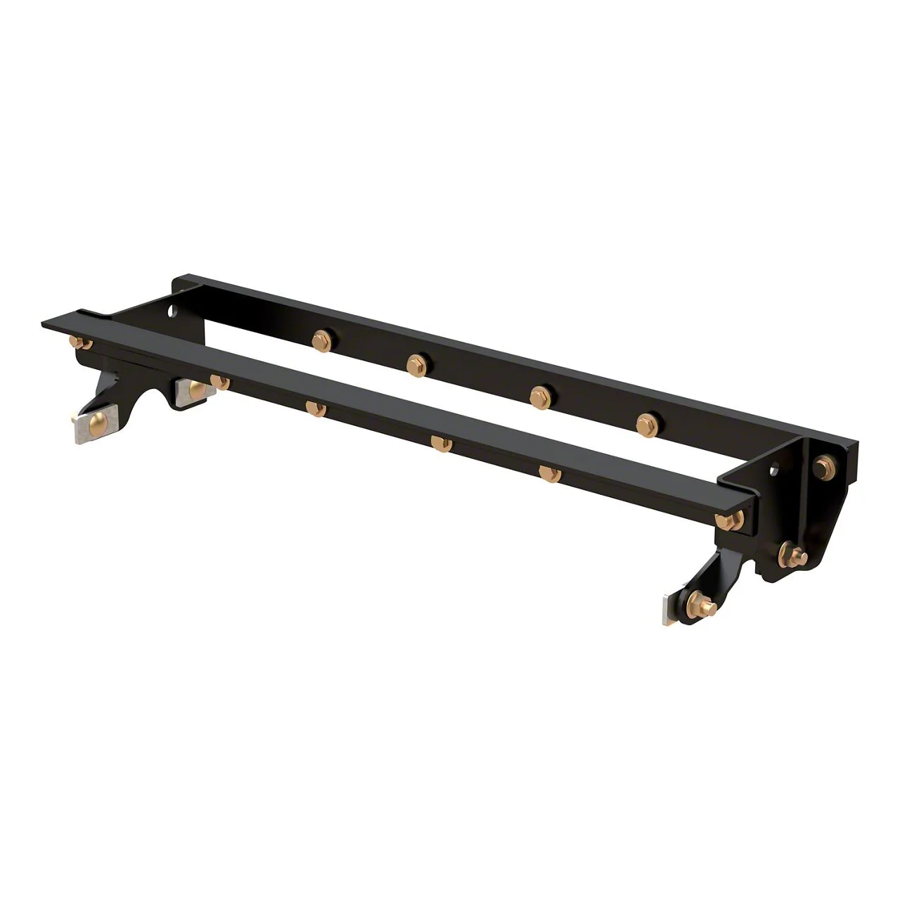 Double Lock Gooseneck Trailer Hitch Installation Brackets (15-20 F-150, Excluding Raptor)