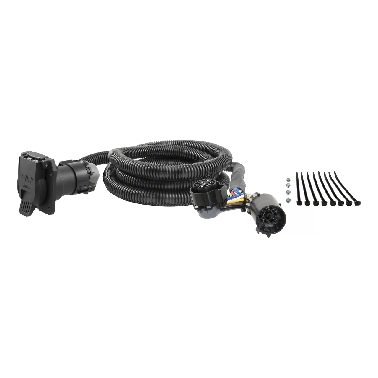 7-Foot 5th Wheel/Gooseneck Hitch Wiring Harness with 7-Way Connector (17-26 F-350 Super Duty)