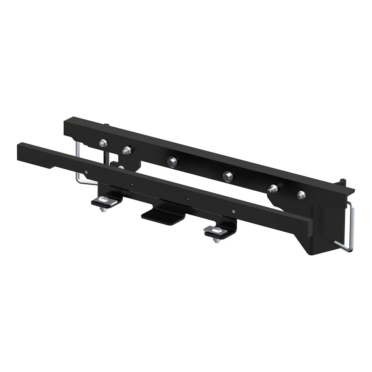 Double Lock Gooseneck Trailer Hitch Installation Brackets (09-18 RAM 1500 w/o Air Ride Suspension)