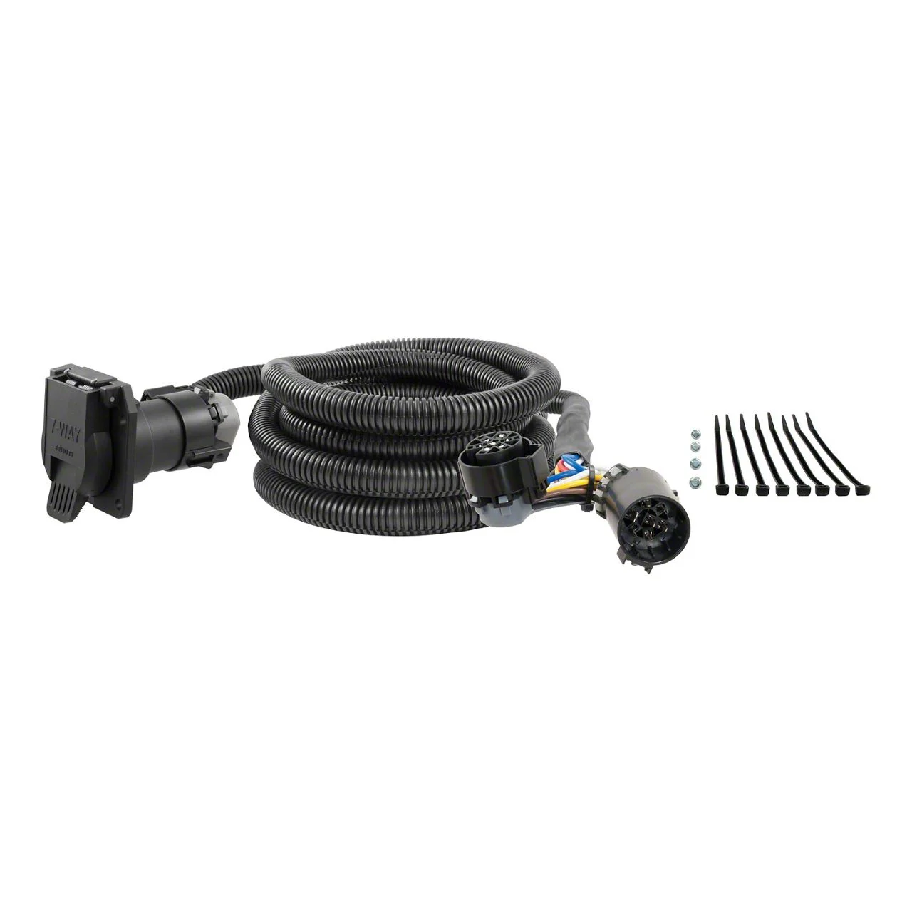 10-Foot 5th Wheel/Gooseneck Hitch Wiring Harness with 7-Way Connector (17-26 F-250 Super Duty)