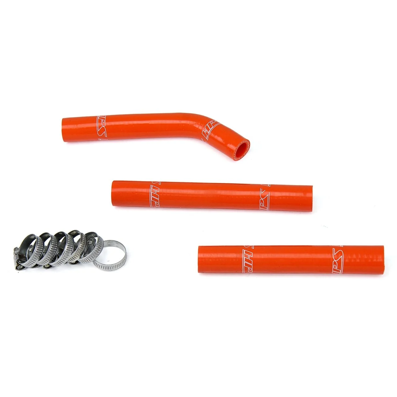 HPS Orange Reinforced Silicone Radiator Hose Kit for KTM 11-13 125SX 150SX