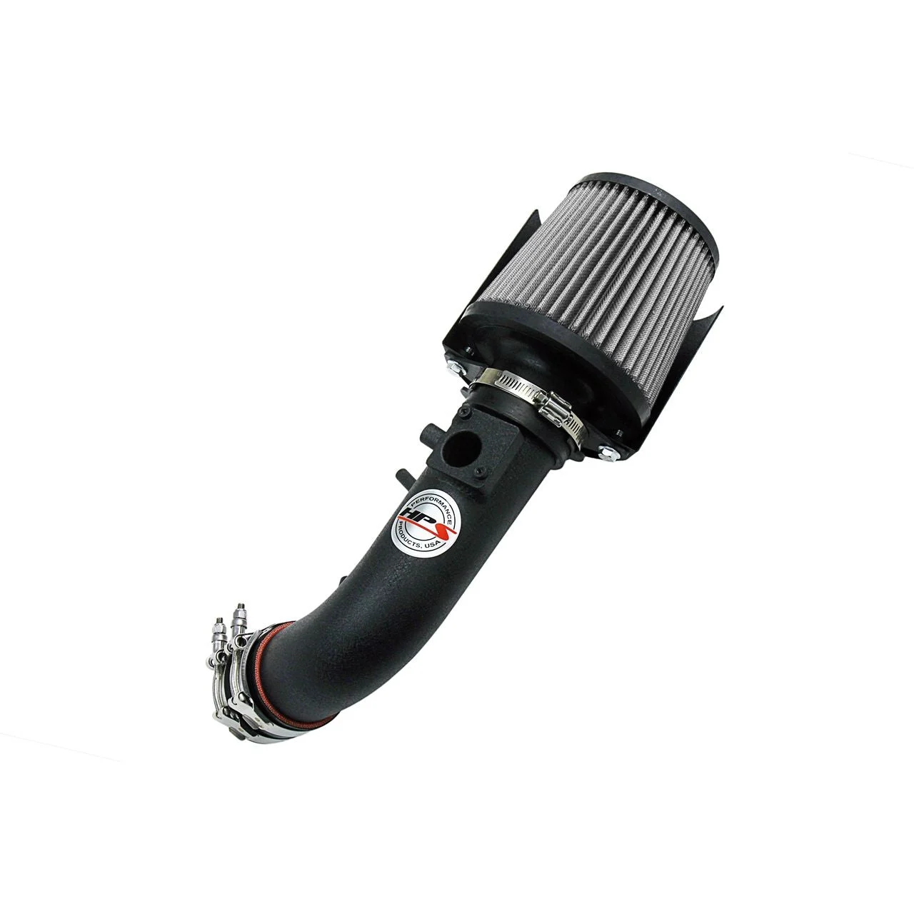HPS Shortram Air Intake 2007-2009 Honda CR-V 2.4L, Includes Heat Shield, Black