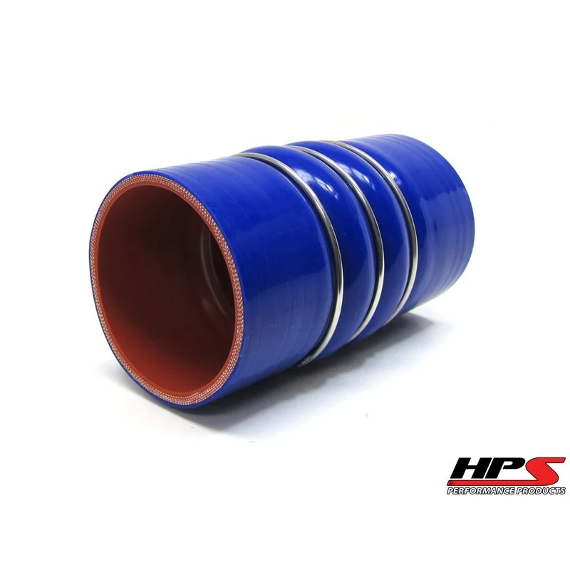 HPS 5" ID , 8" Long High Temp 4-ply Reinforced Silicone CAC Coupler Hose Cold Side (127mm ID x 200mm Length)