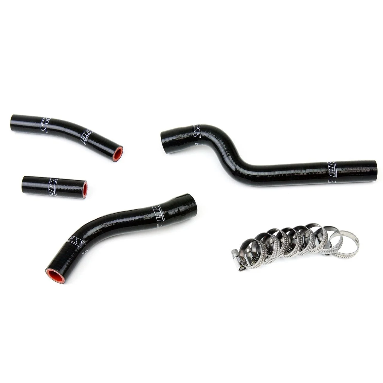HPS Black Reinforced Silicone Radiator Hose Kit Coolant for Yamaha 07-09 YZ250F