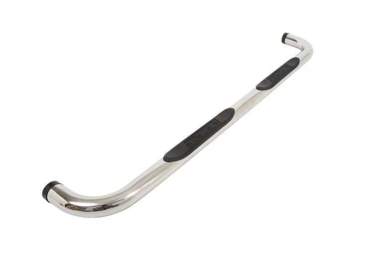 3-Inch Round Stainless Steel Nerf Side Step Bars (17-26 F-350 Super Duty SuperCab)