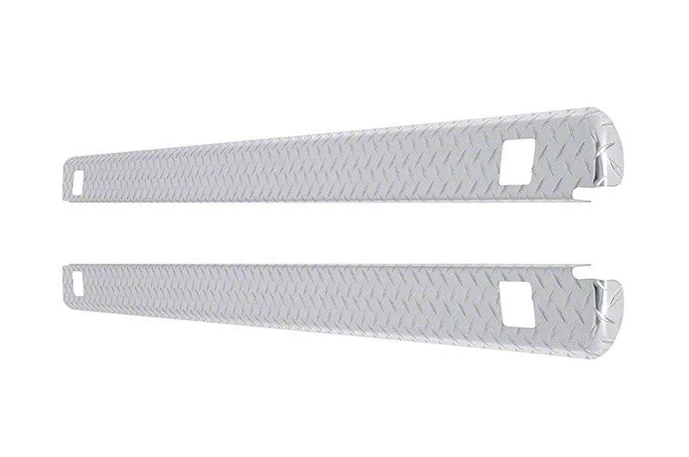 Brite-Tread Wrap Side Bed Caps with Stake Pocket Holes (11-16 F-350 Super Duty w/ 6-3/4-Foot Bed)
