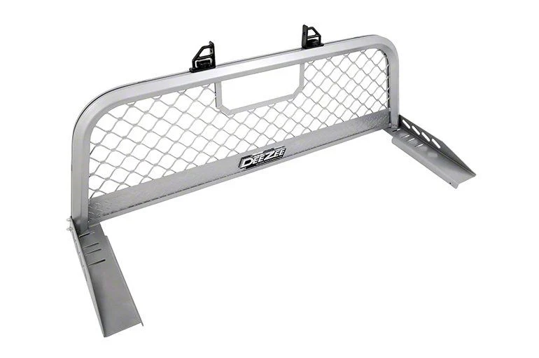 Ultra Mesh Front Cab Rack; Silver (17-26 F-350 Super Duty)