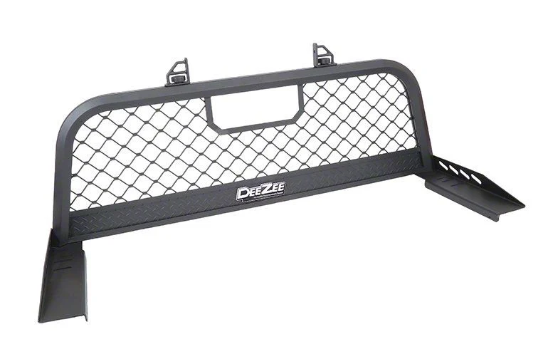 Ultra Mesh Front Cab Rack; Textured Black (17-26 F-350 Super Duty)