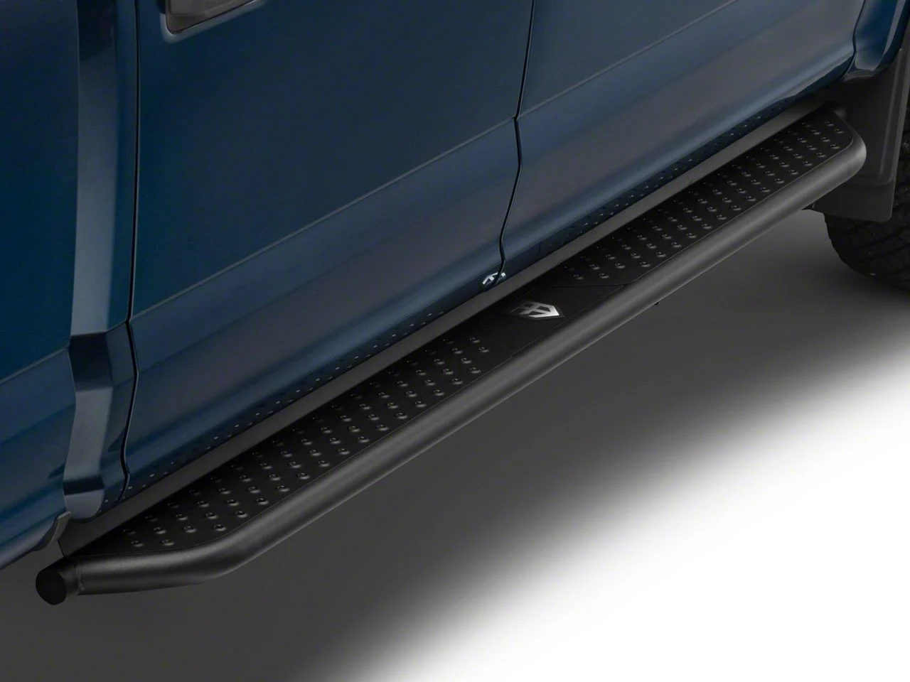 Deegan 38 by Mammoth Side Step Bars; Black (17-26 F-250 Super Duty SuperCrew)
