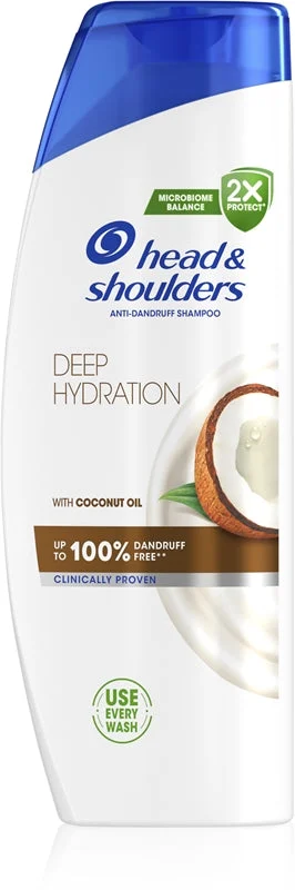 Head & Shoulders Deep Hydration Coconut shampoo antiforfora 500 ml