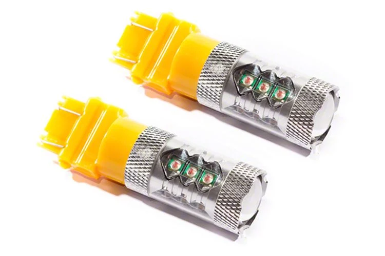 Diode Dynamics Amber Front Turn Signal LED Light Bulbs; 3157 XP80 (11-16 F-350 Super Duty)