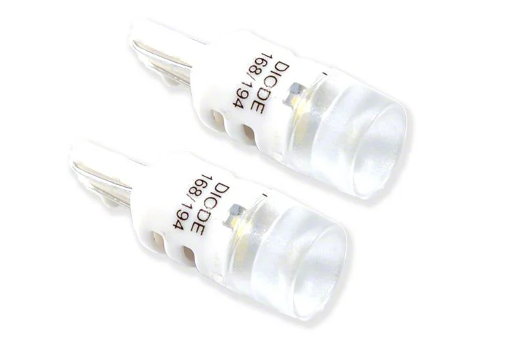 Diode Dynamics Cool White LED Side Marker Light Bulbs; 194 HP3 (11-16 F-350 Super Duty)
