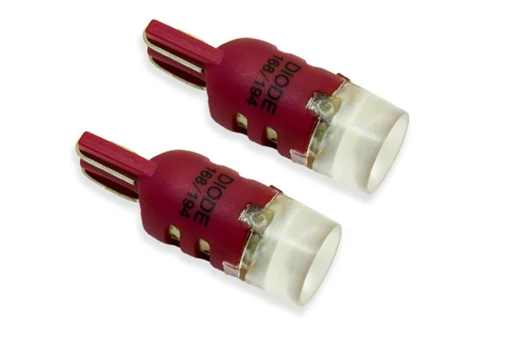 Diode Dynamics Red LED Map Light Bulbs; 194 HP5 (11-16 F-350 Super Duty)