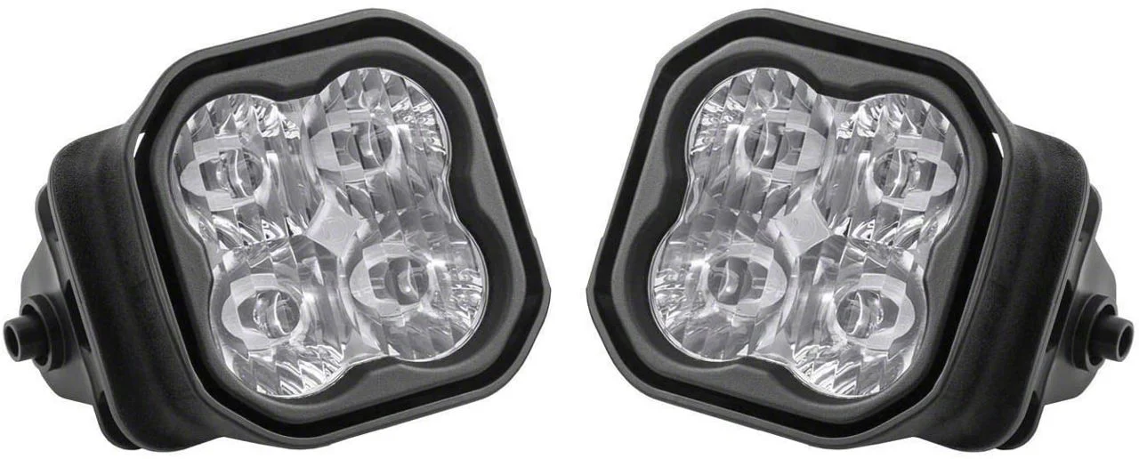 Diode Dynamics SS3 Pro Type F2 LED Fog Light Kit; White SAE Driving (17-22 F-350 Super Duty)