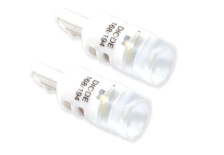 Diode Dynamics Warm White LED Side Marker Light Bulbs; 194 HP3 (11-16 F-350 Super Duty)