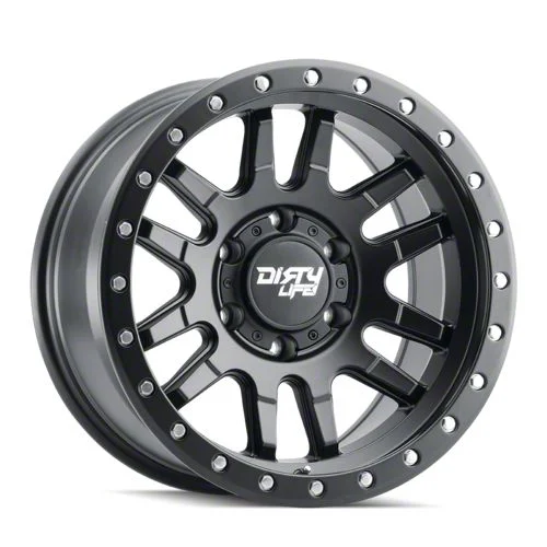 Dirty Life Canyon Pro Matte Black 6-Lug Wheel; 17x9; 0mm Offset (15-20 Tahoe)